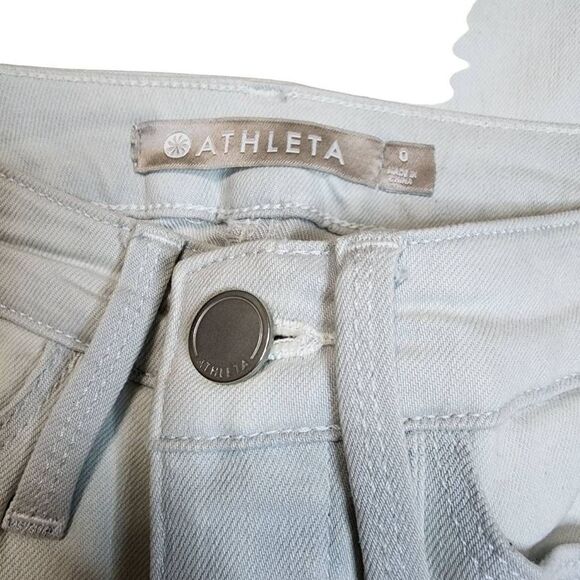 Athleta NWT Size 0 Sculptek Skinny Jean Biscayne Wash - Picture 3 of 13